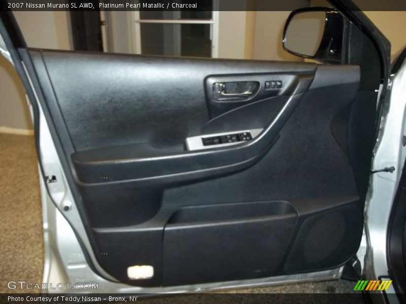 Platinum Pearl Matallic / Charcoal 2007 Nissan Murano SL AWD