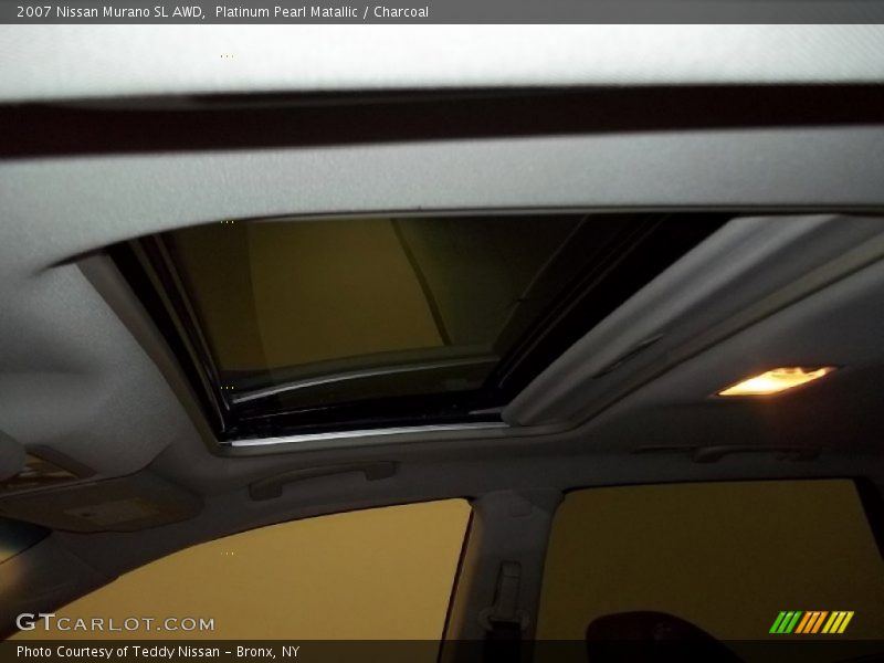 Platinum Pearl Matallic / Charcoal 2007 Nissan Murano SL AWD