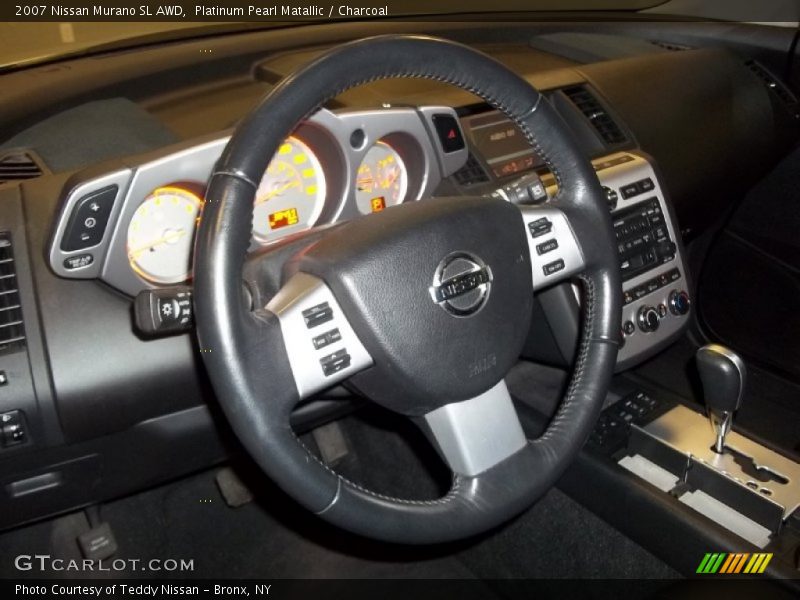 Platinum Pearl Matallic / Charcoal 2007 Nissan Murano SL AWD