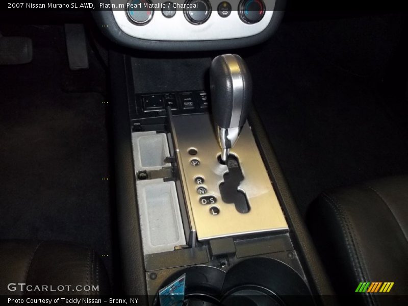 Platinum Pearl Matallic / Charcoal 2007 Nissan Murano SL AWD