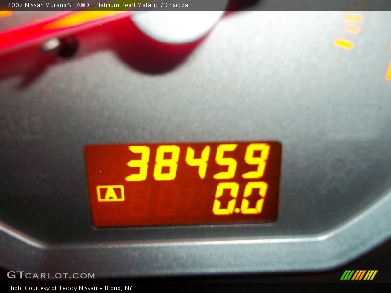 Platinum Pearl Matallic / Charcoal 2007 Nissan Murano SL AWD