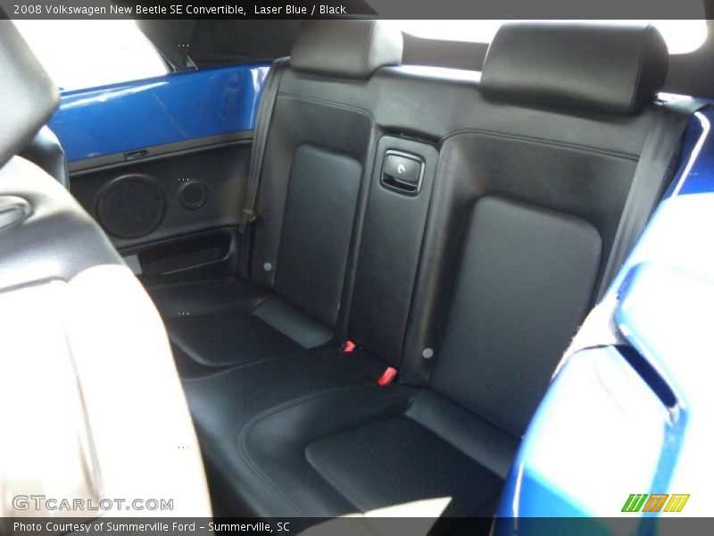  2008 New Beetle SE Convertible Black Interior