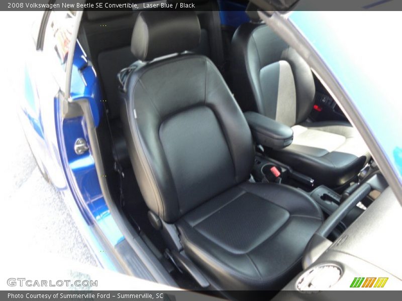  2008 New Beetle SE Convertible Black Interior