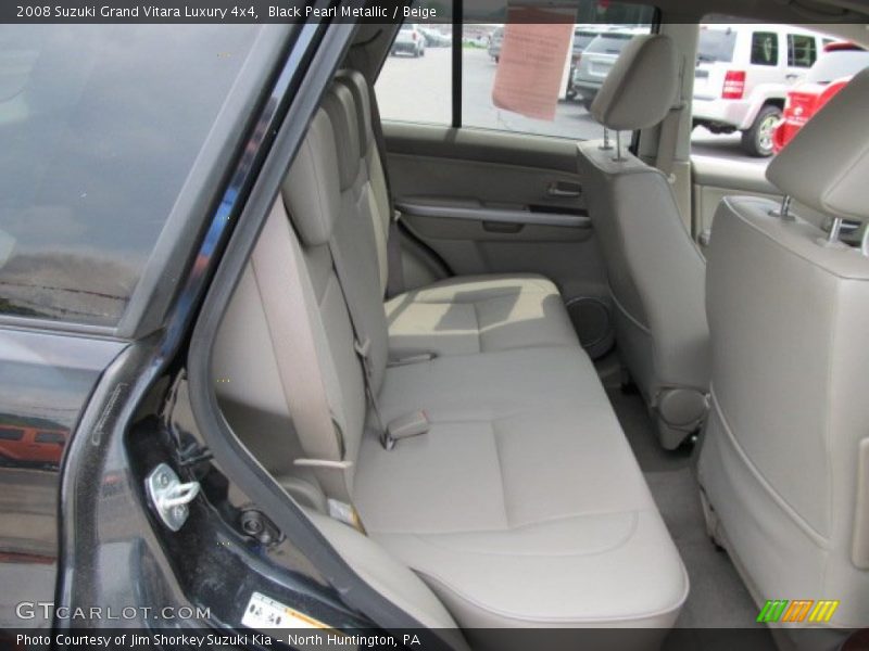 2008 Grand Vitara Luxury 4x4 Beige Interior