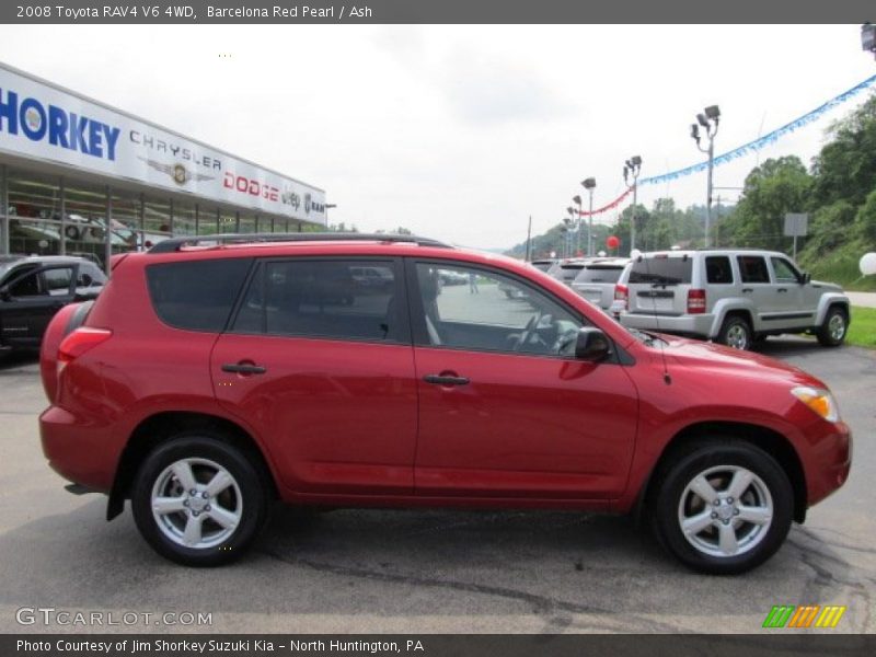 Barcelona Red Pearl / Ash 2008 Toyota RAV4 V6 4WD