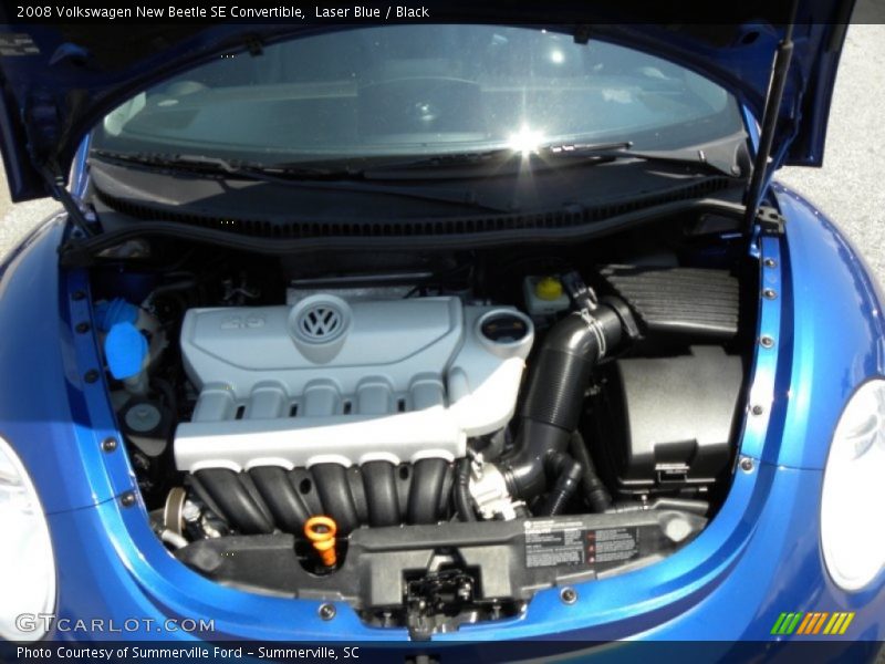 2008 New Beetle SE Convertible Engine - 2.5L DOHC 20V 5 Cylinder