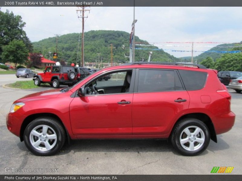  2008 RAV4 V6 4WD Barcelona Red Pearl