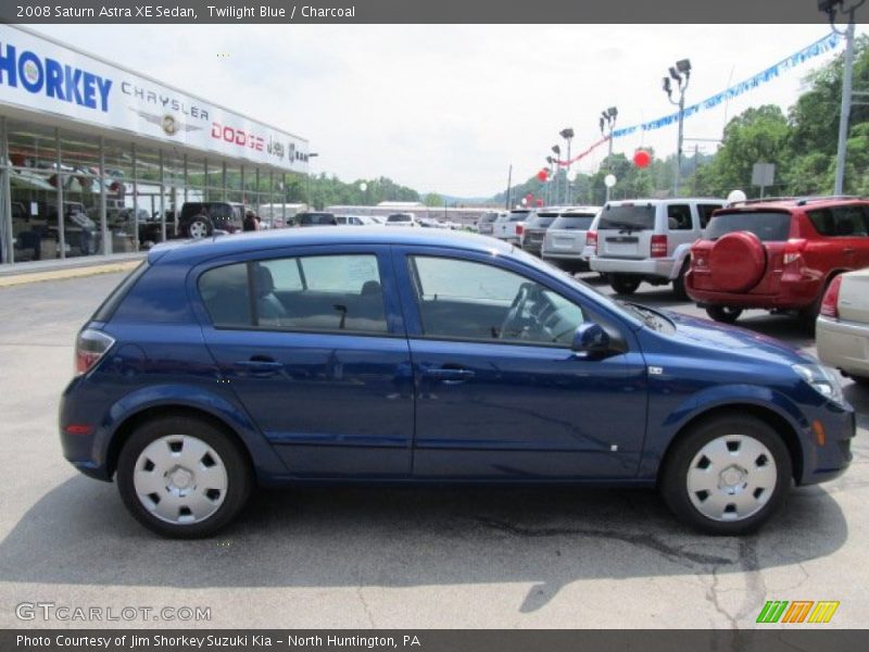 Twilight Blue / Charcoal 2008 Saturn Astra XE Sedan