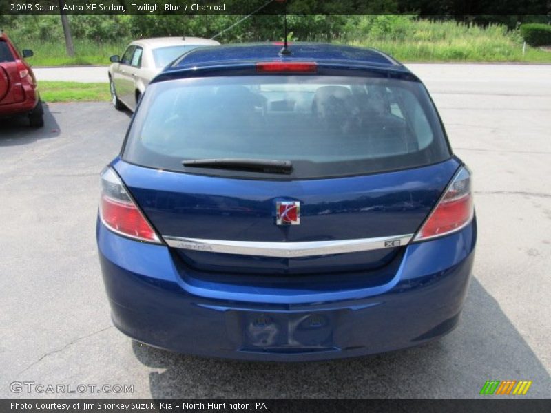 Twilight Blue / Charcoal 2008 Saturn Astra XE Sedan