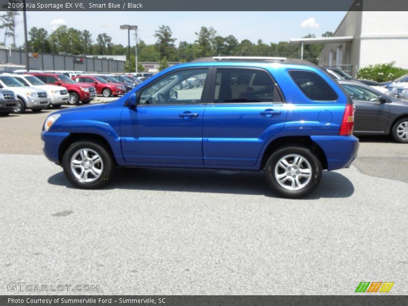 Smart Blue / Black 2006 Kia Sportage EX V6