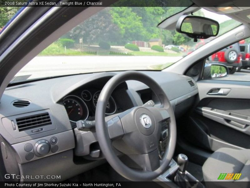 Twilight Blue / Charcoal 2008 Saturn Astra XE Sedan