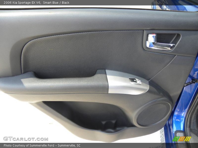 Smart Blue / Black 2006 Kia Sportage EX V6