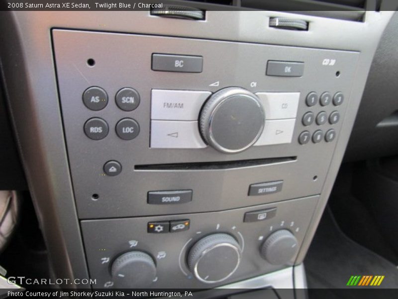Twilight Blue / Charcoal 2008 Saturn Astra XE Sedan