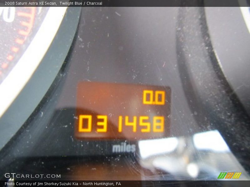 Twilight Blue / Charcoal 2008 Saturn Astra XE Sedan