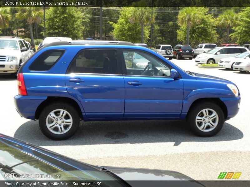 Smart Blue / Black 2006 Kia Sportage EX V6
