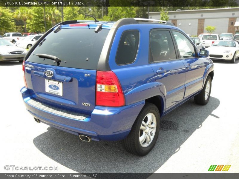 Smart Blue / Black 2006 Kia Sportage EX V6