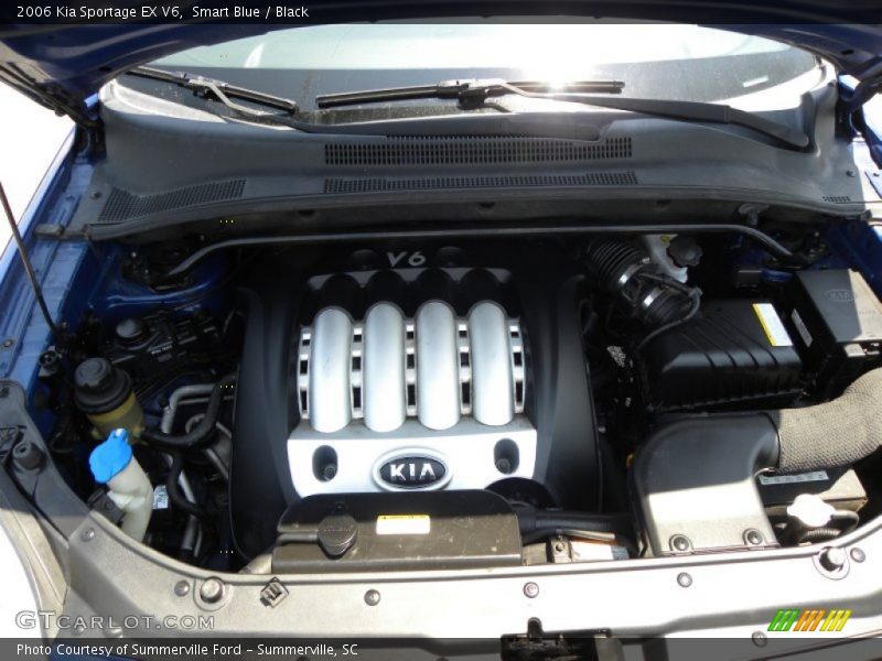 Smart Blue / Black 2006 Kia Sportage EX V6