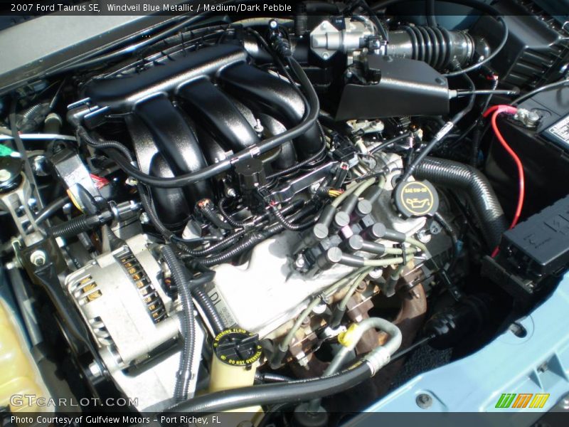 Windveil Blue Metallic / Medium/Dark Pebble 2007 Ford Taurus SE