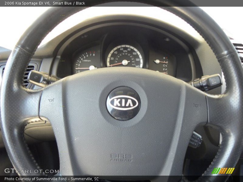 Smart Blue / Black 2006 Kia Sportage EX V6