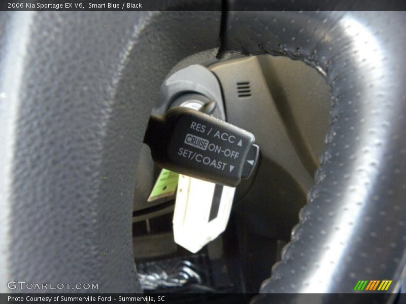 Smart Blue / Black 2006 Kia Sportage EX V6