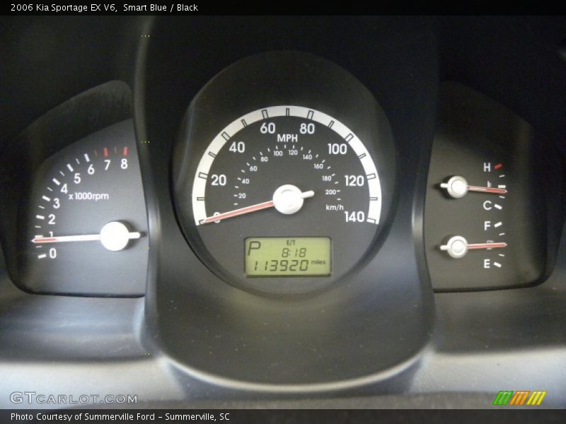 Smart Blue / Black 2006 Kia Sportage EX V6