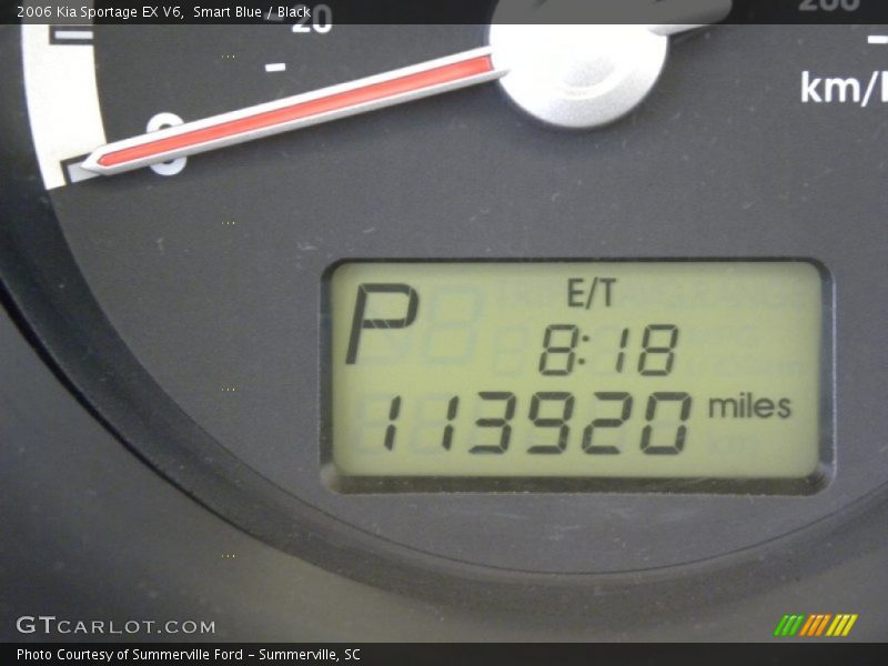 Smart Blue / Black 2006 Kia Sportage EX V6