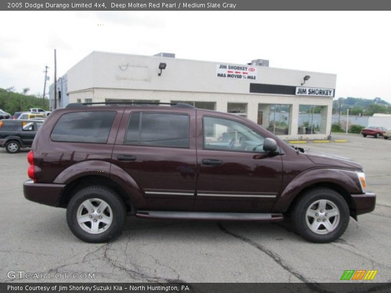 Deep Molten Red Pearl / Medium Slate Gray 2005 Dodge Durango Limited 4x4
