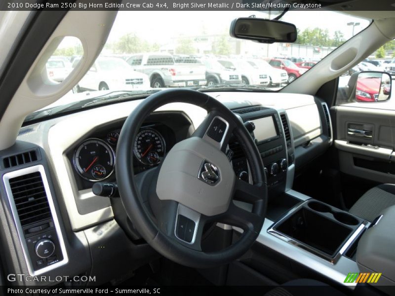 Bright Silver Metallic / Dark Slate/Medium Graystone 2010 Dodge Ram 2500 Big Horn Edition Crew Cab 4x4
