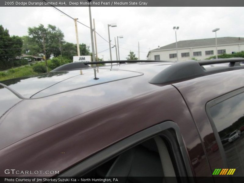 Deep Molten Red Pearl / Medium Slate Gray 2005 Dodge Durango Limited 4x4