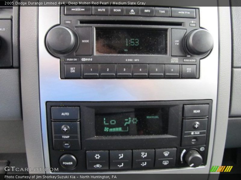 Deep Molten Red Pearl / Medium Slate Gray 2005 Dodge Durango Limited 4x4