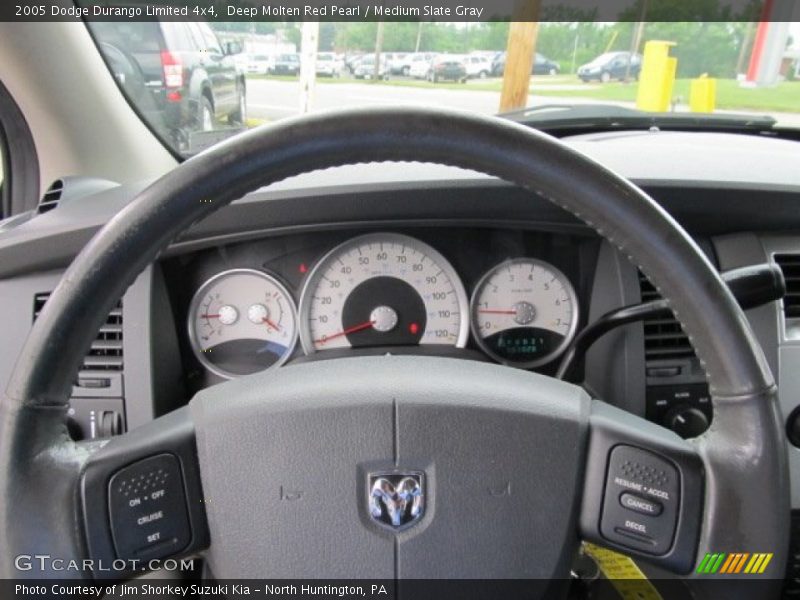 Deep Molten Red Pearl / Medium Slate Gray 2005 Dodge Durango Limited 4x4