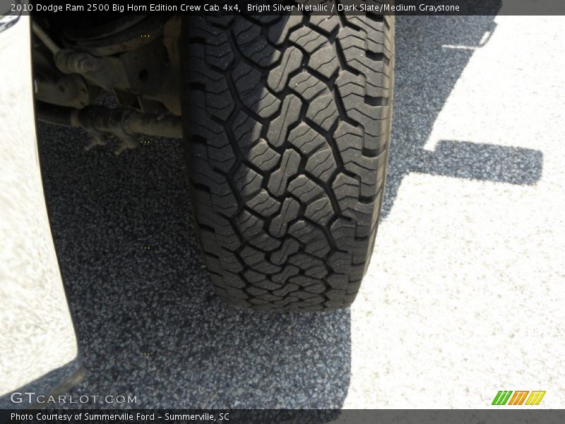 Bright Silver Metallic / Dark Slate/Medium Graystone 2010 Dodge Ram 2500 Big Horn Edition Crew Cab 4x4