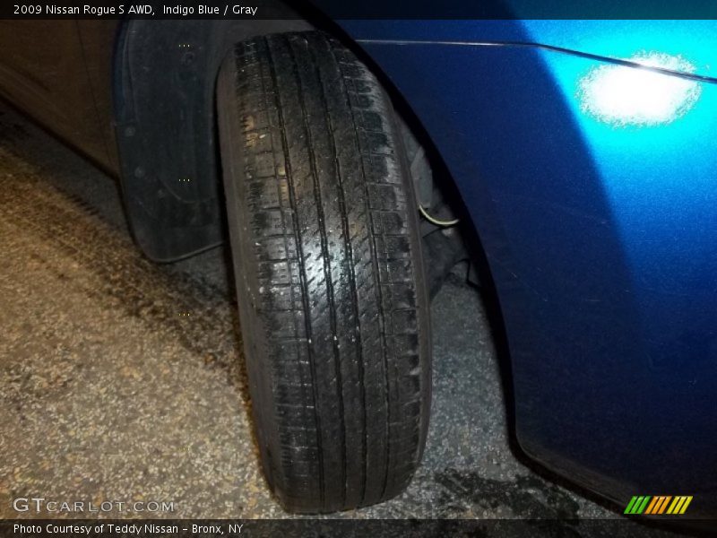 Indigo Blue / Gray 2009 Nissan Rogue S AWD