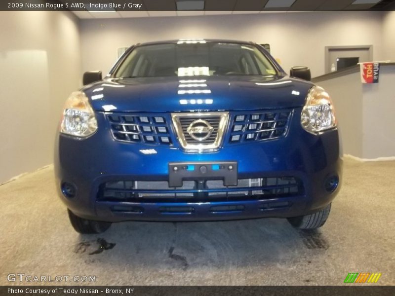Indigo Blue / Gray 2009 Nissan Rogue S AWD
