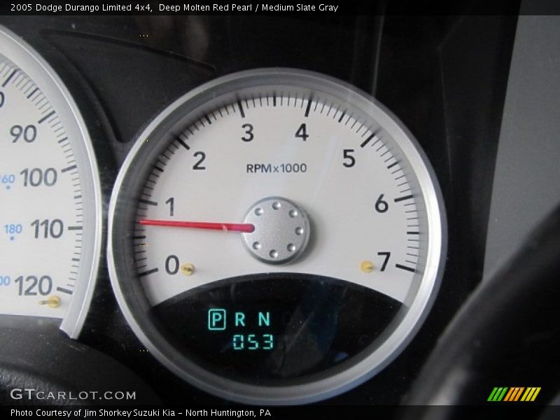 Deep Molten Red Pearl / Medium Slate Gray 2005 Dodge Durango Limited 4x4
