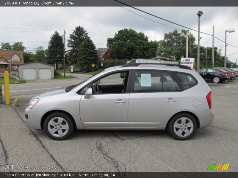 Bright Silver / Gray 2009 Kia Rondo LX