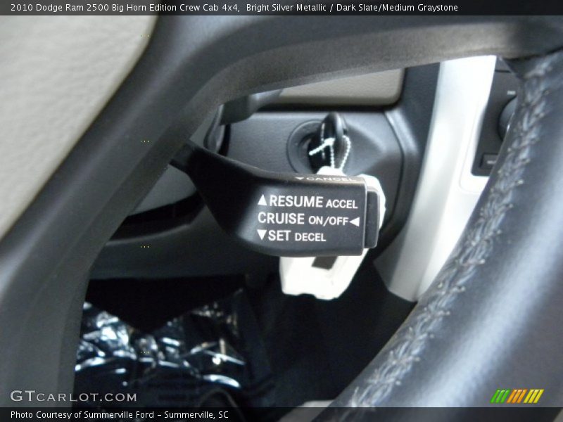 Bright Silver Metallic / Dark Slate/Medium Graystone 2010 Dodge Ram 2500 Big Horn Edition Crew Cab 4x4