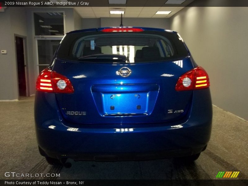 Indigo Blue / Gray 2009 Nissan Rogue S AWD