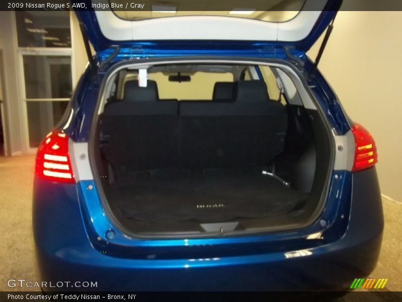 Indigo Blue / Gray 2009 Nissan Rogue S AWD