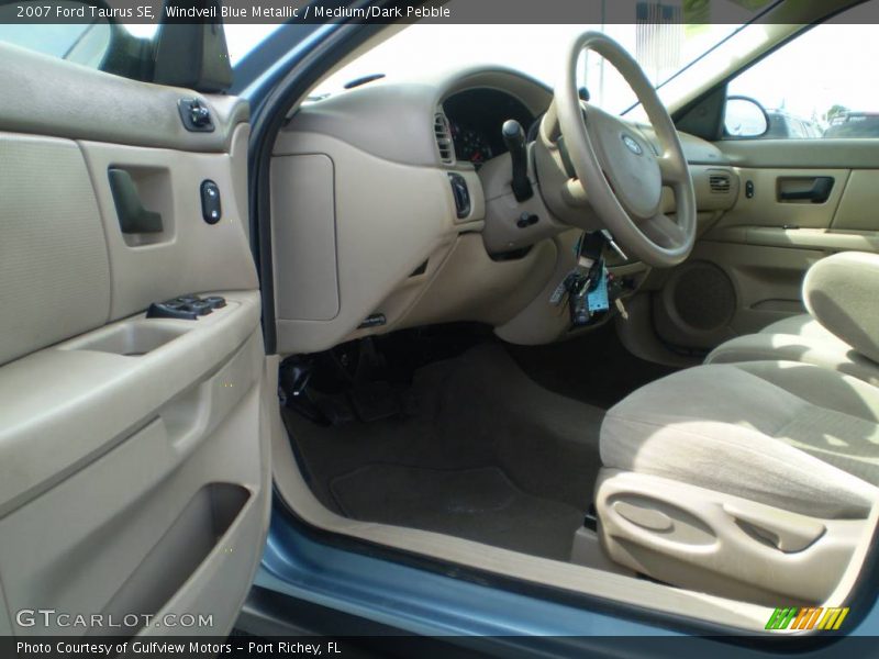 Windveil Blue Metallic / Medium/Dark Pebble 2007 Ford Taurus SE