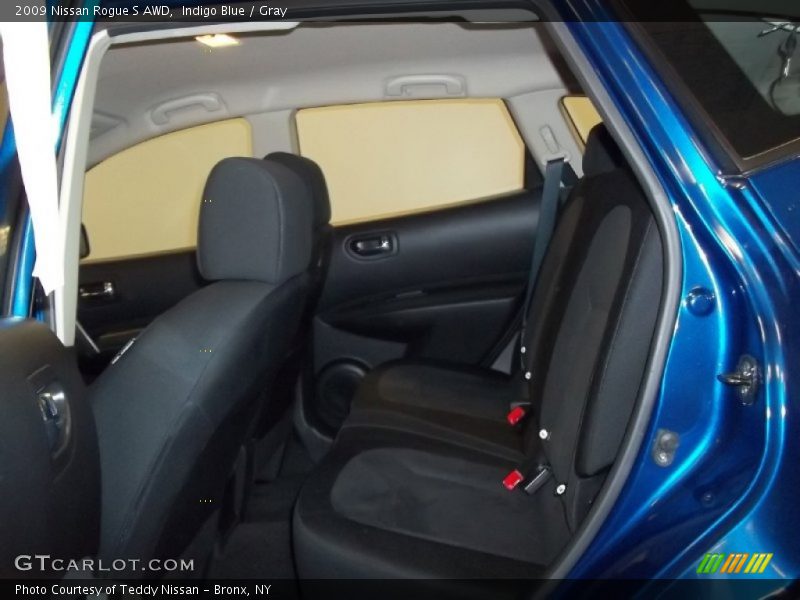 Indigo Blue / Gray 2009 Nissan Rogue S AWD