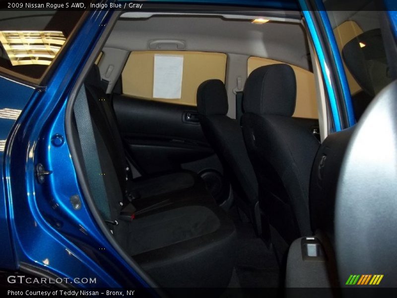Indigo Blue / Gray 2009 Nissan Rogue S AWD