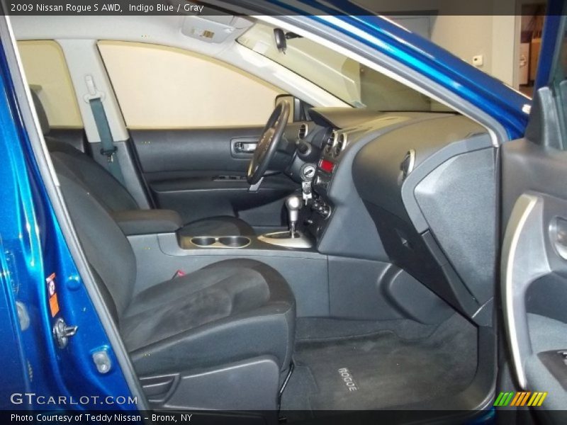 Indigo Blue / Gray 2009 Nissan Rogue S AWD