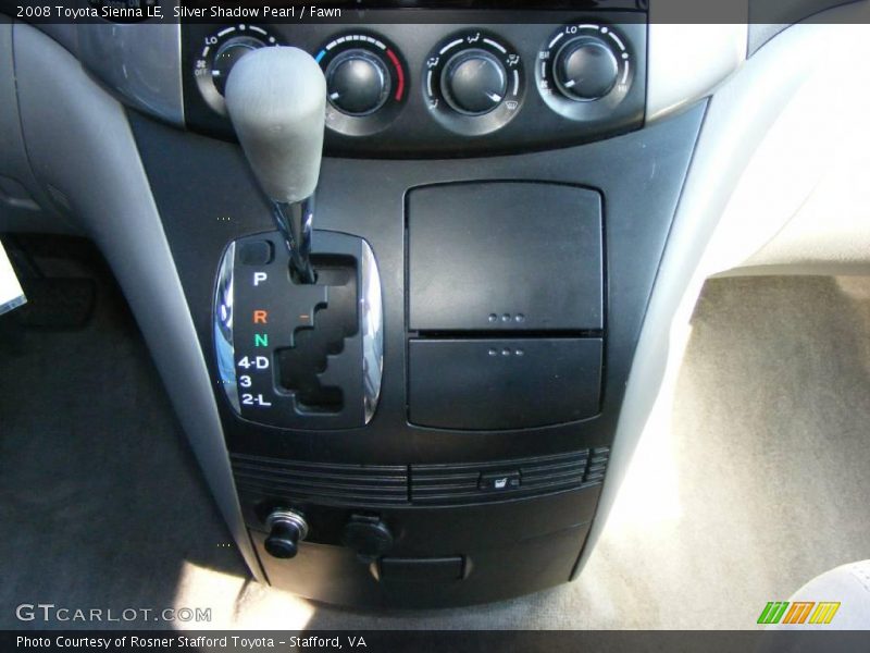 Silver Shadow Pearl / Fawn 2008 Toyota Sienna LE