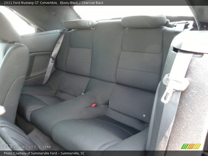  2011 Mustang GT Convertible Charcoal Black Interior