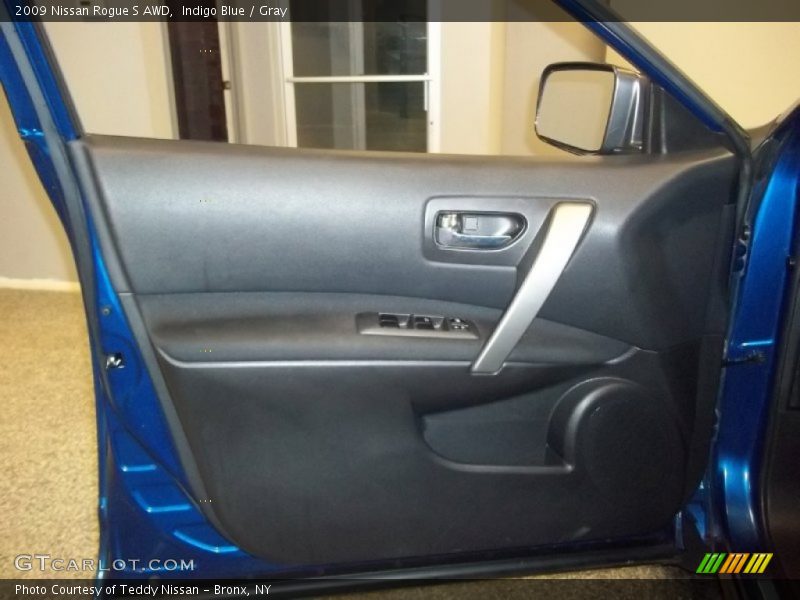 Indigo Blue / Gray 2009 Nissan Rogue S AWD