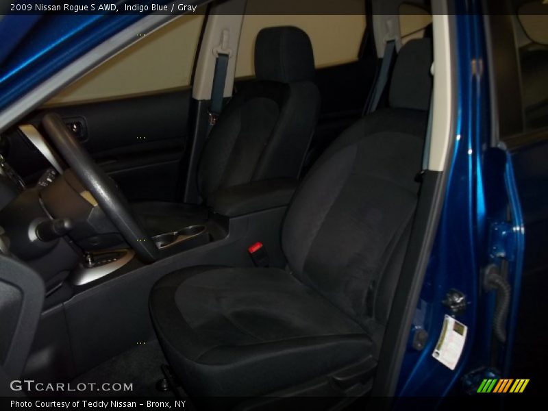 Indigo Blue / Gray 2009 Nissan Rogue S AWD
