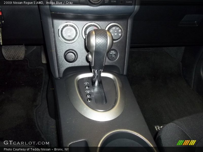 Indigo Blue / Gray 2009 Nissan Rogue S AWD
