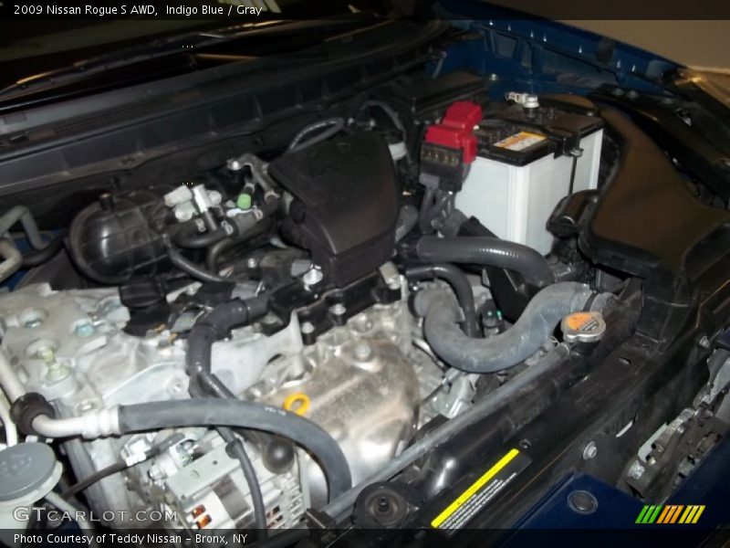 Indigo Blue / Gray 2009 Nissan Rogue S AWD
