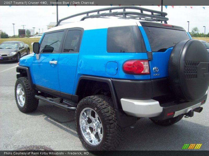 Voodoo Blue / Dark Charcoal 2007 Toyota FJ Cruiser 4WD